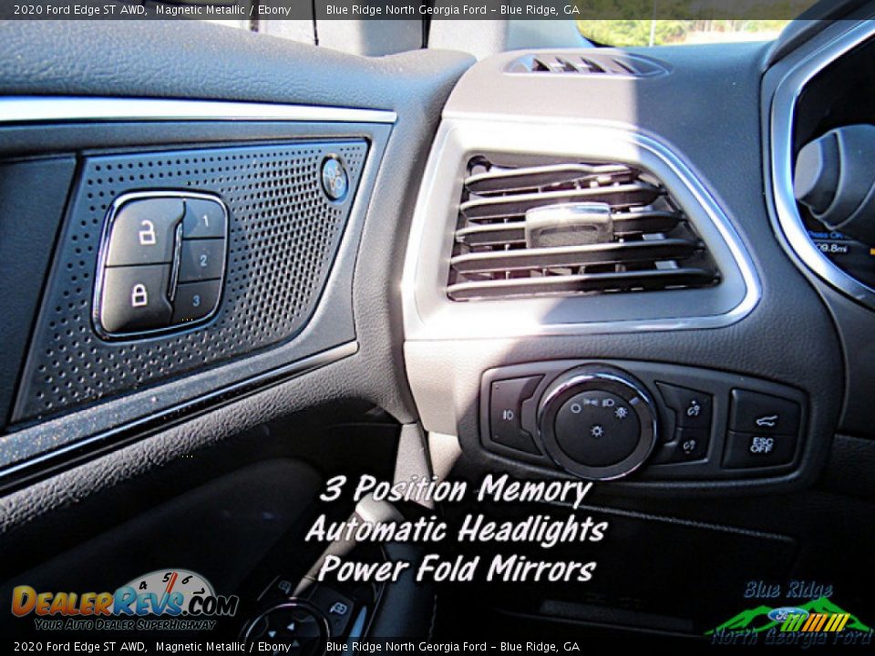 2020 Ford Edge ST AWD Magnetic Metallic / Ebony Photo #23