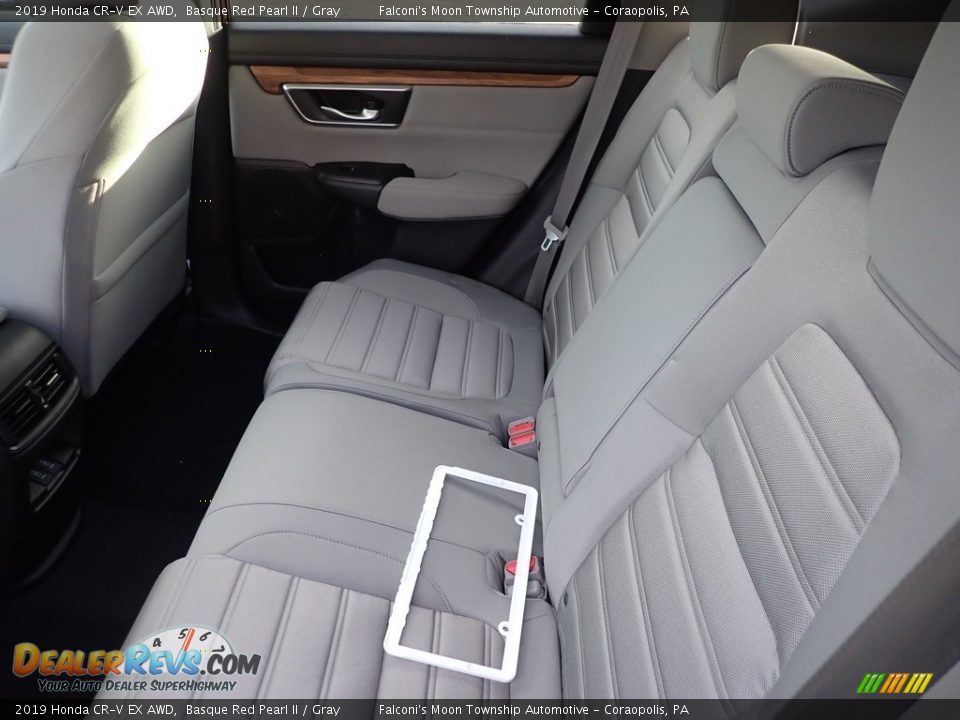 2019 Honda CR-V EX AWD Basque Red Pearl II / Gray Photo #9