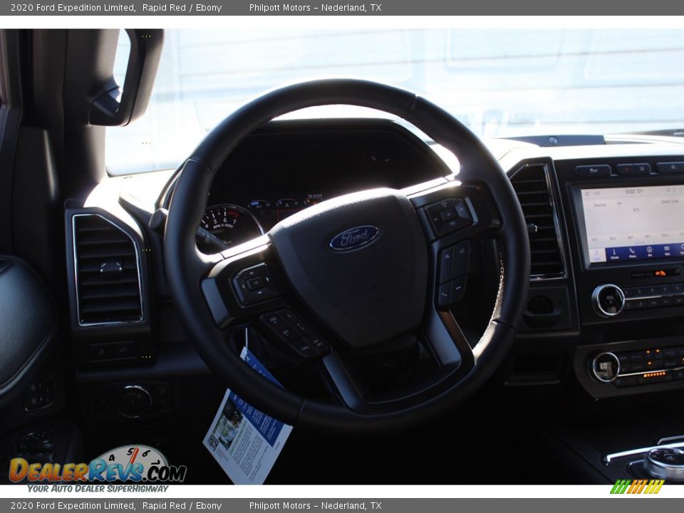 2020 Ford Expedition Limited Rapid Red / Ebony Photo #23