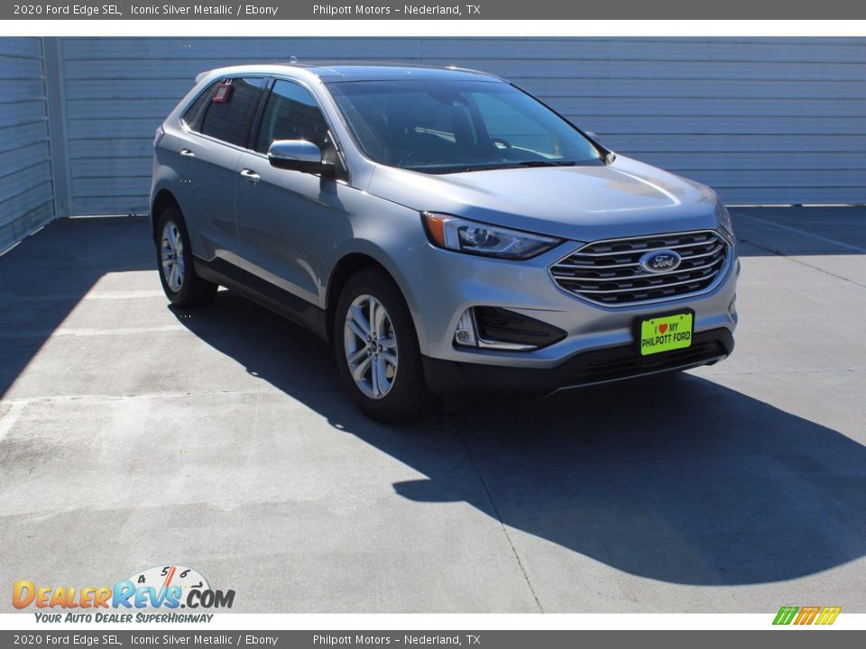 2020 Ford Edge SEL Iconic Silver Metallic / Ebony Photo #2