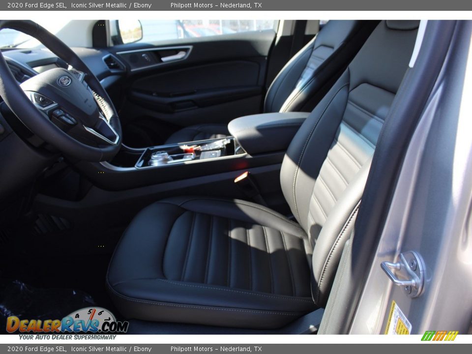 2020 Ford Edge SEL Iconic Silver Metallic / Ebony Photo #10