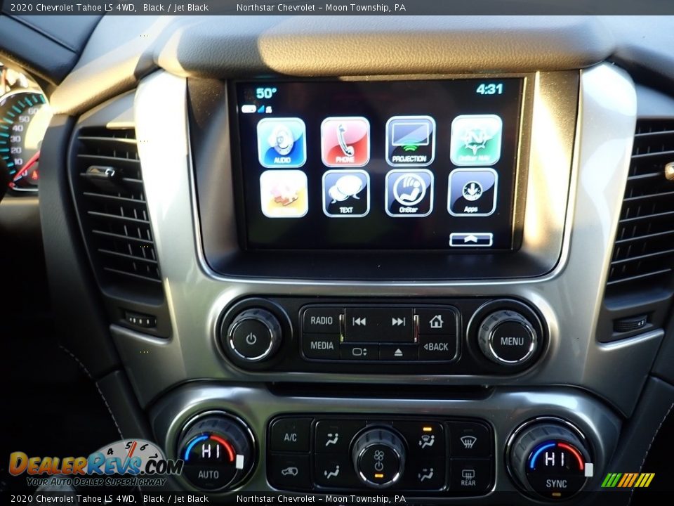 2020 Chevrolet Tahoe LS 4WD Black / Jet Black Photo #16