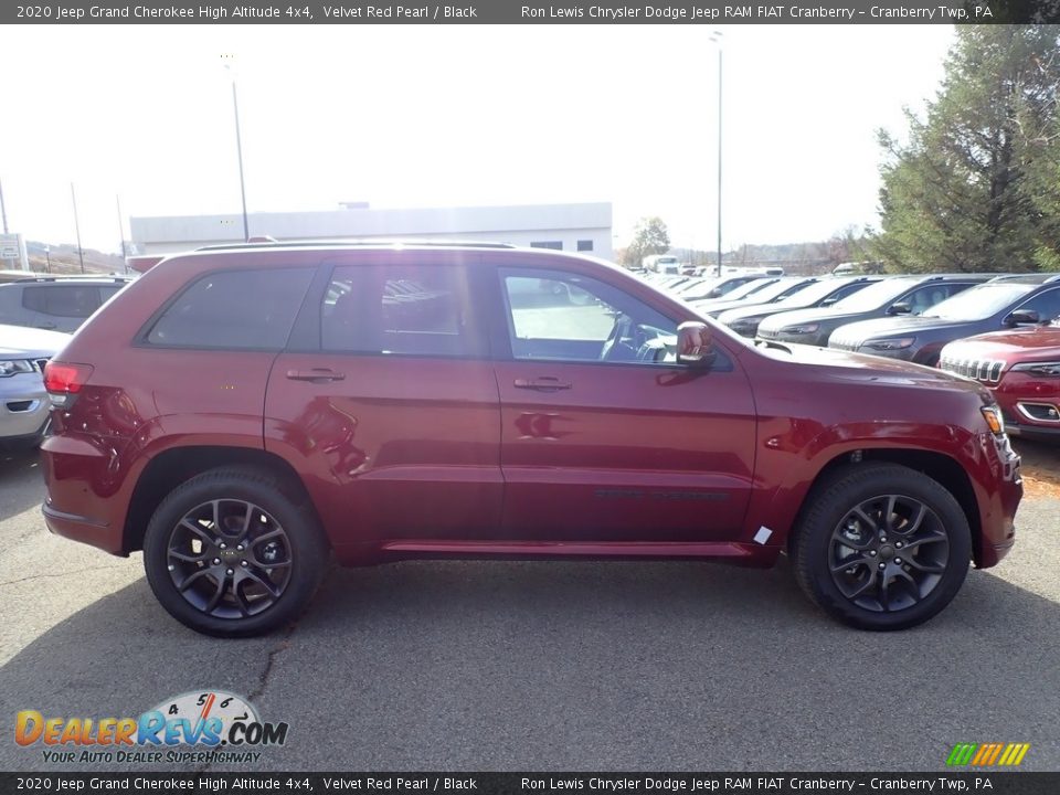 2020 Jeep Grand Cherokee High Altitude 4x4 Velvet Red Pearl / Black Photo #6