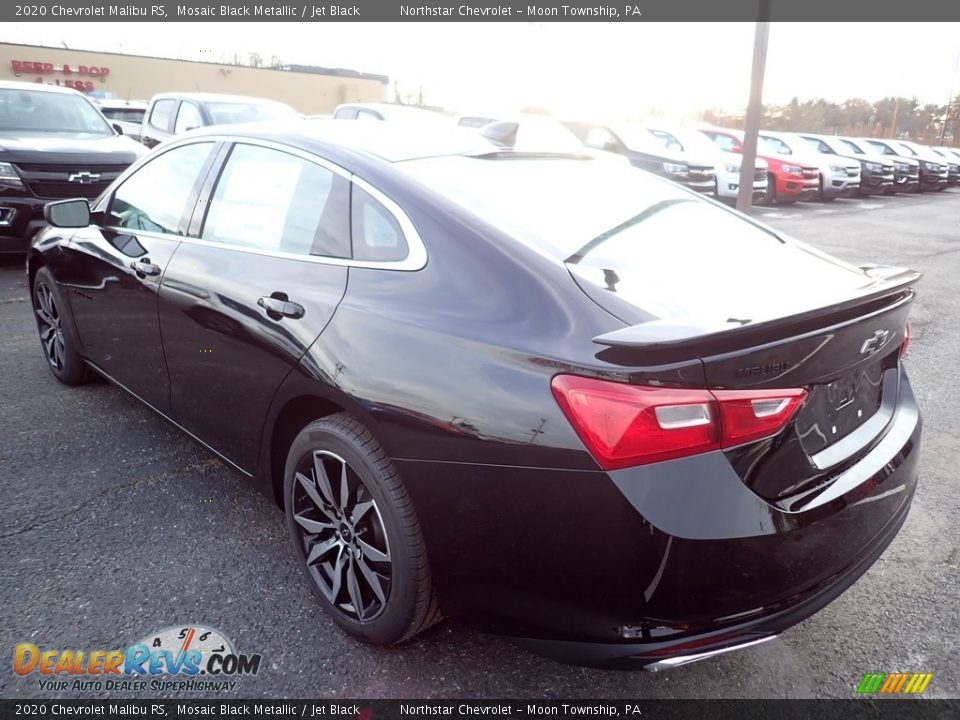 2020 Chevrolet Malibu RS Mosaic Black Metallic / Jet Black Photo #3