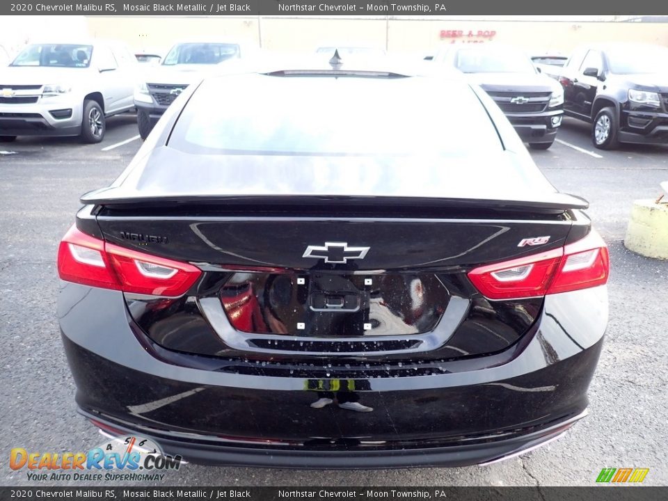 2020 Chevrolet Malibu RS Mosaic Black Metallic / Jet Black Photo #4