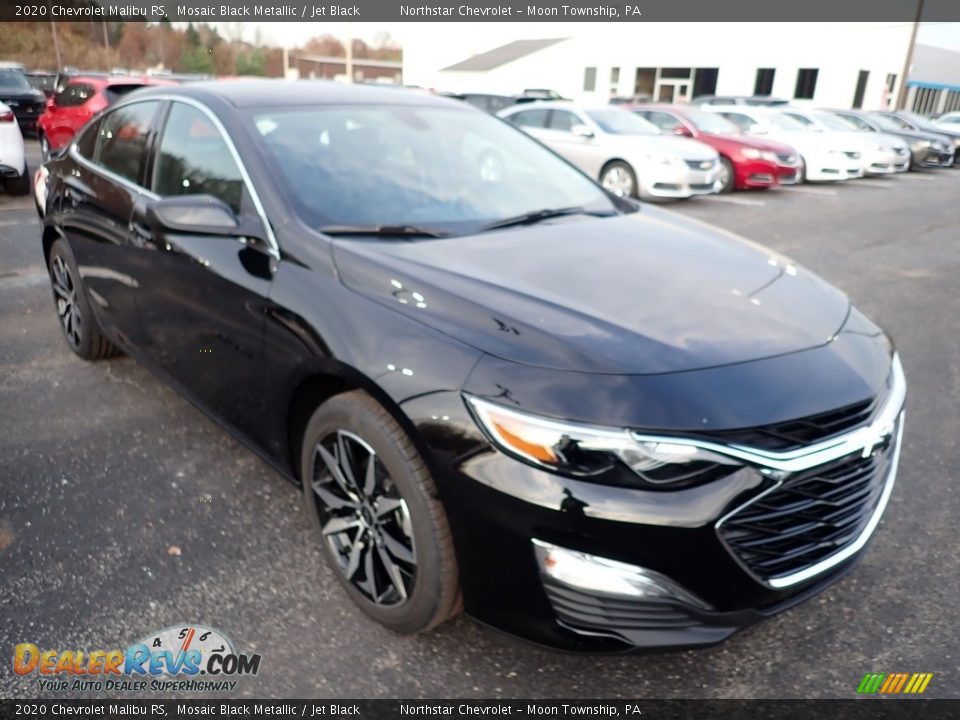 Mosaic Black Metallic 2020 Chevrolet Malibu RS Photo #6