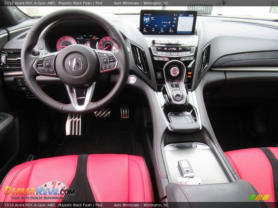 Dashboard of 2019 Acura RDX A-Spec AWD Photo #14