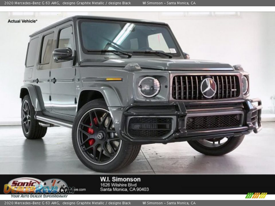 2020 Mercedes-Benz G 63 AMG designo Graphite Metallic / designo Black Photo #1