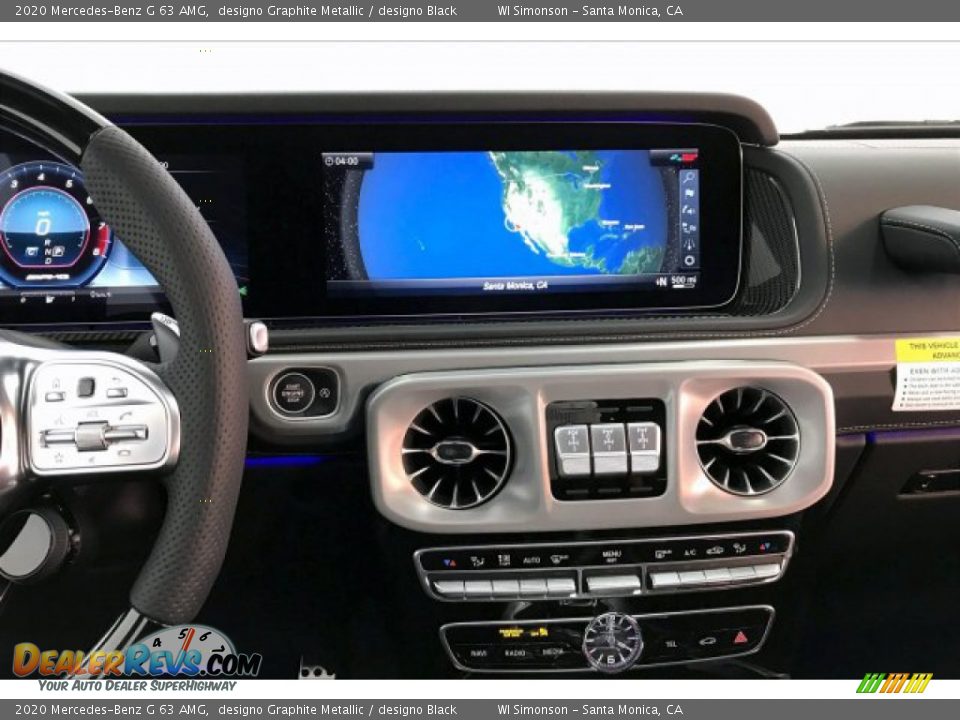 Controls of 2020 Mercedes-Benz G 63 AMG Photo #5