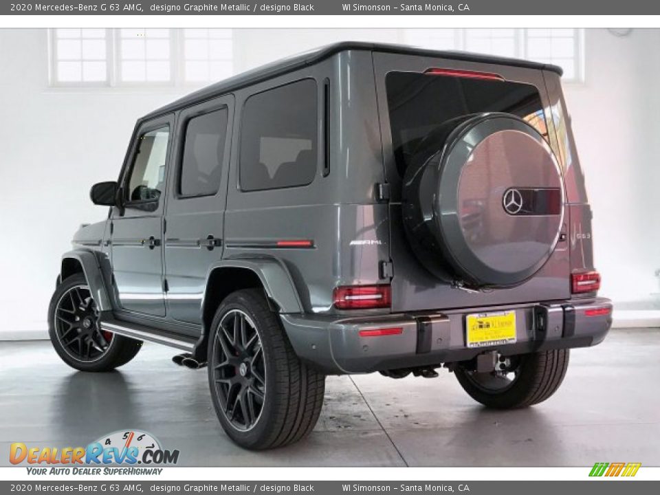 2020 Mercedes-Benz G 63 AMG designo Graphite Metallic / designo Black Photo #10