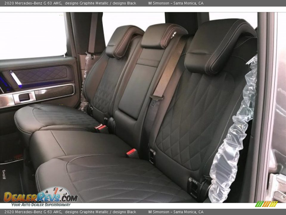 Rear Seat of 2020 Mercedes-Benz G 63 AMG Photo #15
