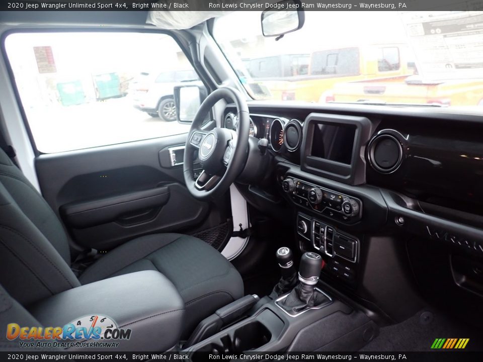 2020 Jeep Wrangler Unlimited Sport 4x4 Bright White / Black Photo #11