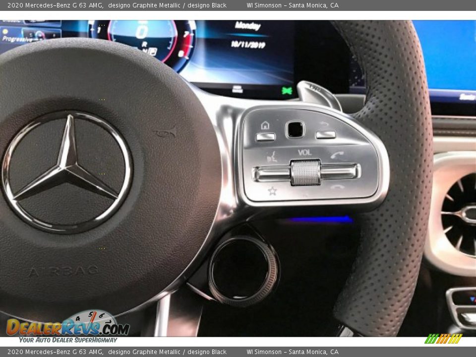 2020 Mercedes-Benz G 63 AMG Steering Wheel Photo #19