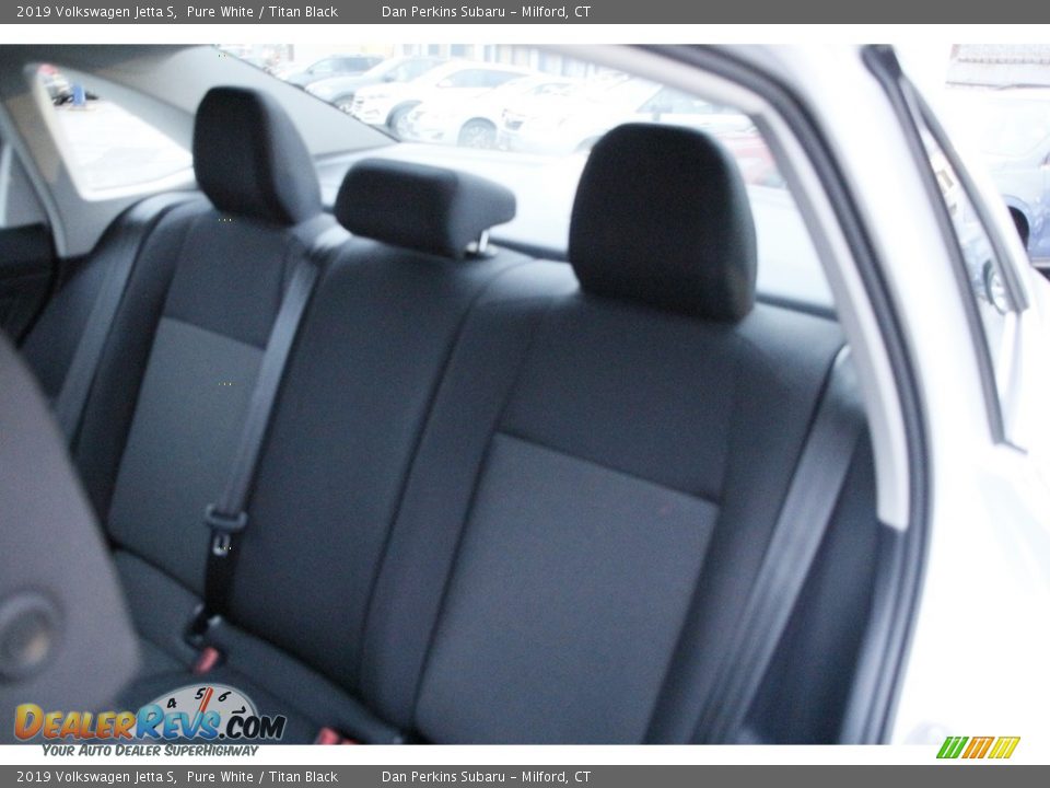 2019 Volkswagen Jetta S Pure White / Titan Black Photo #12