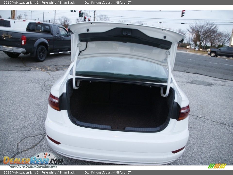 2019 Volkswagen Jetta S Pure White / Titan Black Photo #13