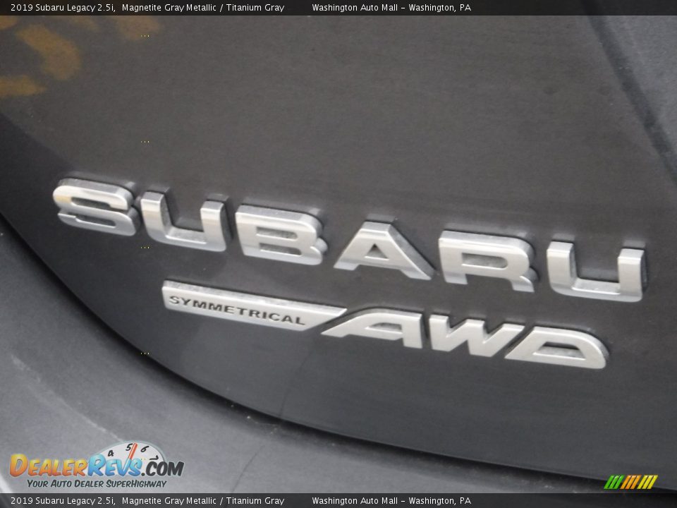 2019 Subaru Legacy 2.5i Magnetite Gray Metallic / Titanium Gray Photo #11