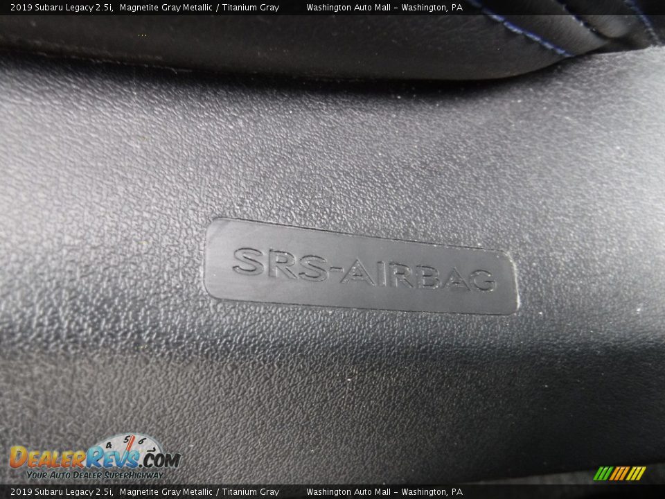 2019 Subaru Legacy 2.5i Magnetite Gray Metallic / Titanium Gray Photo #17