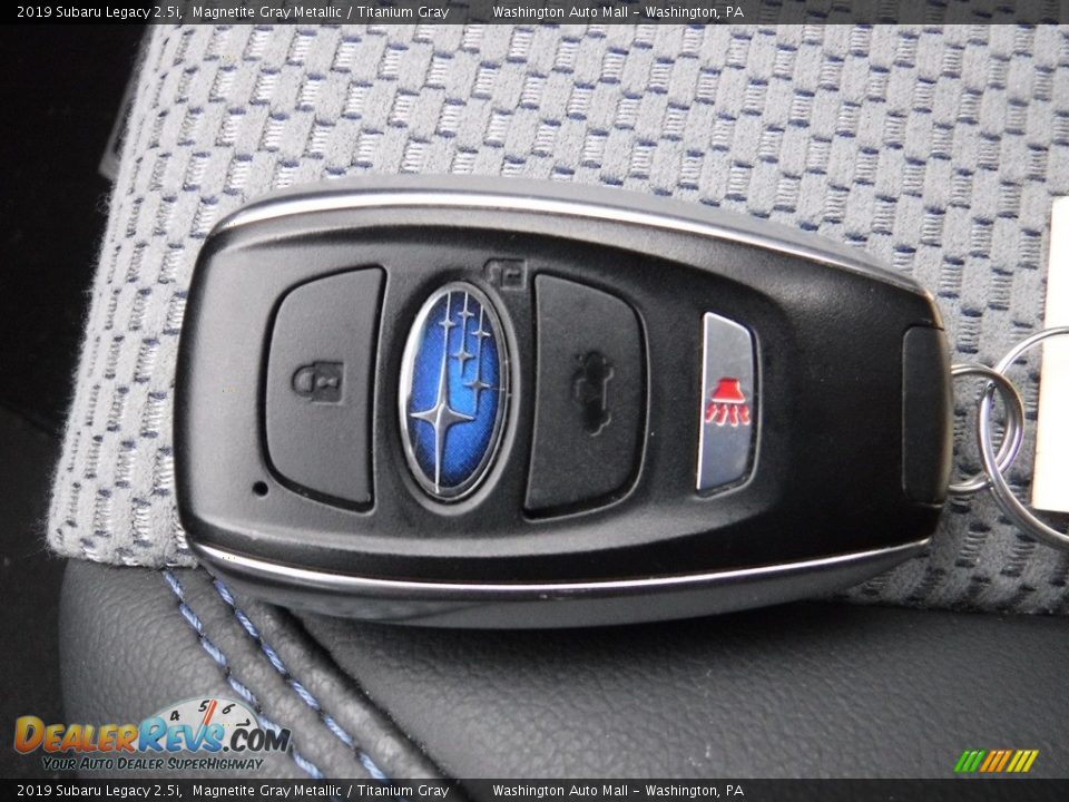 2019 Subaru Legacy 2.5i Magnetite Gray Metallic / Titanium Gray Photo #28