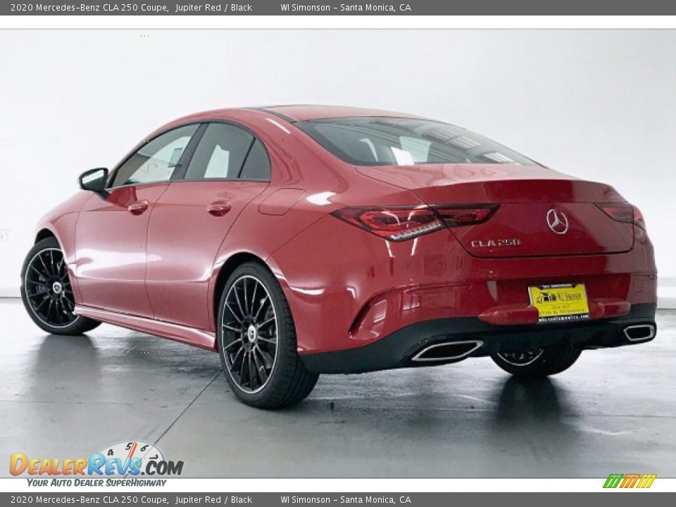 2020 Mercedes-Benz CLA 250 Coupe Jupiter Red / Black Photo #2