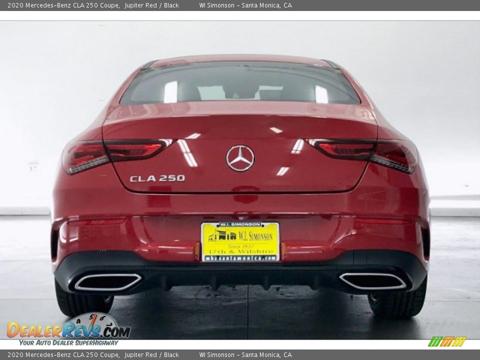 2020 Mercedes-Benz CLA 250 Coupe Jupiter Red / Black Photo #3
