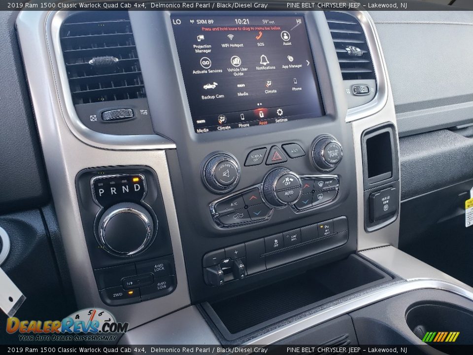 Controls of 2019 Ram 1500 Classic Warlock Quad Cab 4x4 Photo #9