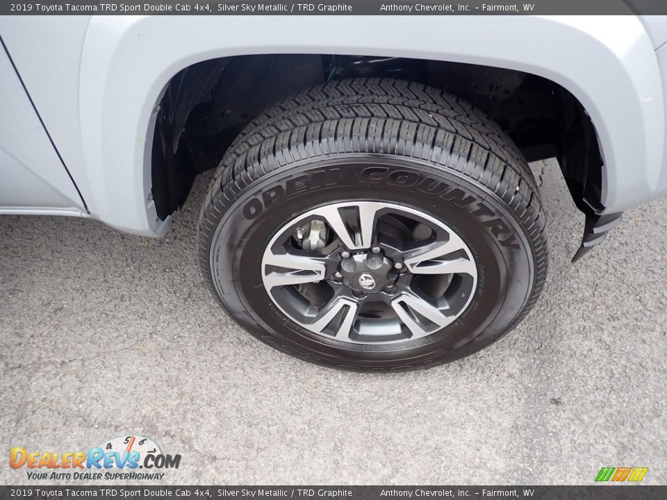 2019 Toyota Tacoma TRD Sport Double Cab 4x4 Silver Sky Metallic / TRD Graphite Photo #2