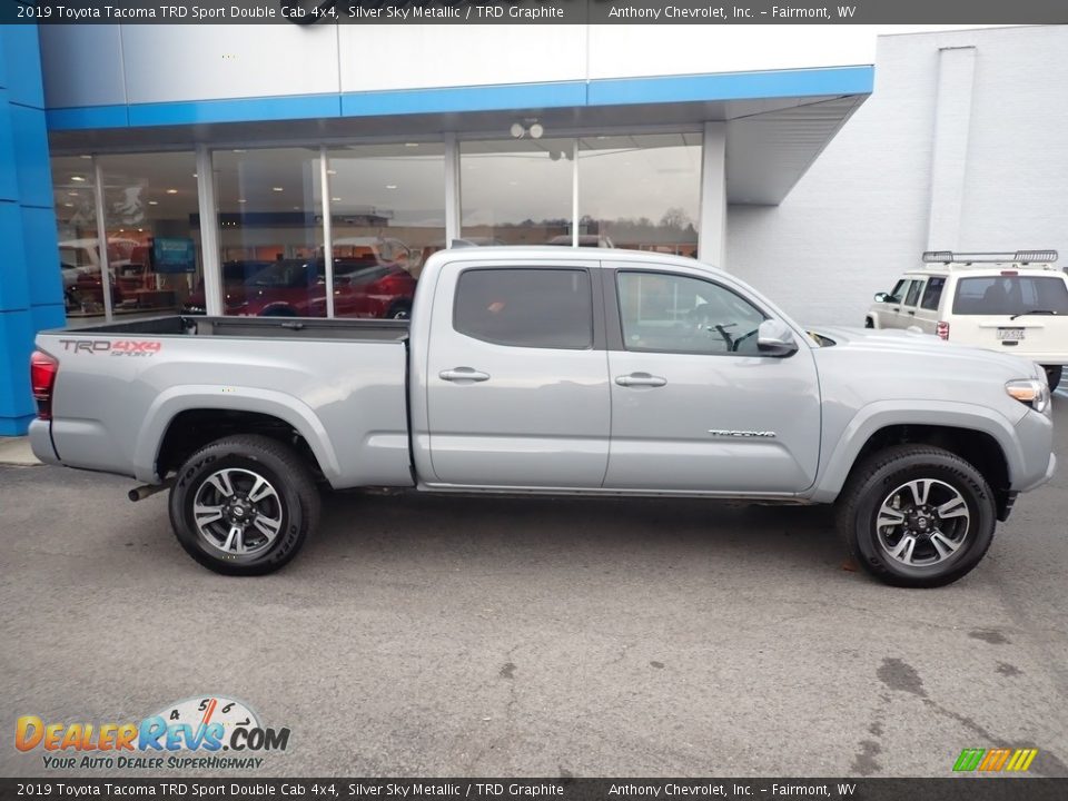 2019 Toyota Tacoma TRD Sport Double Cab 4x4 Silver Sky Metallic / TRD Graphite Photo #3