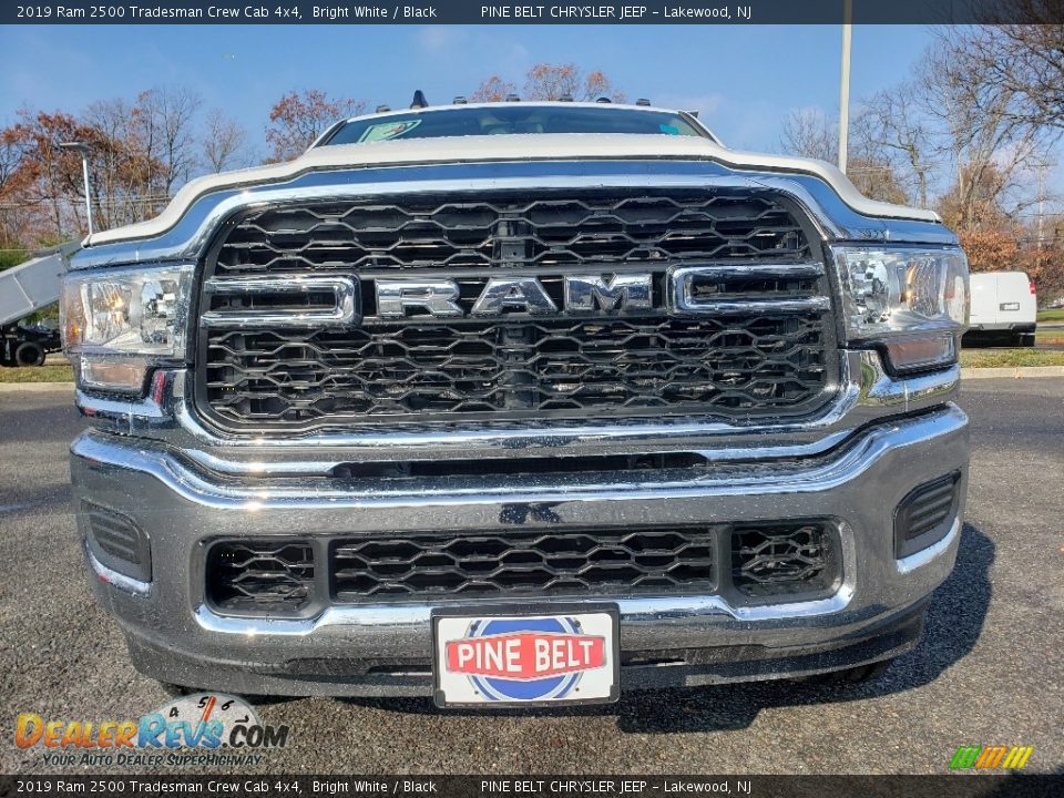 2019 Ram 2500 Tradesman Crew Cab 4x4 Bright White / Black Photo #2