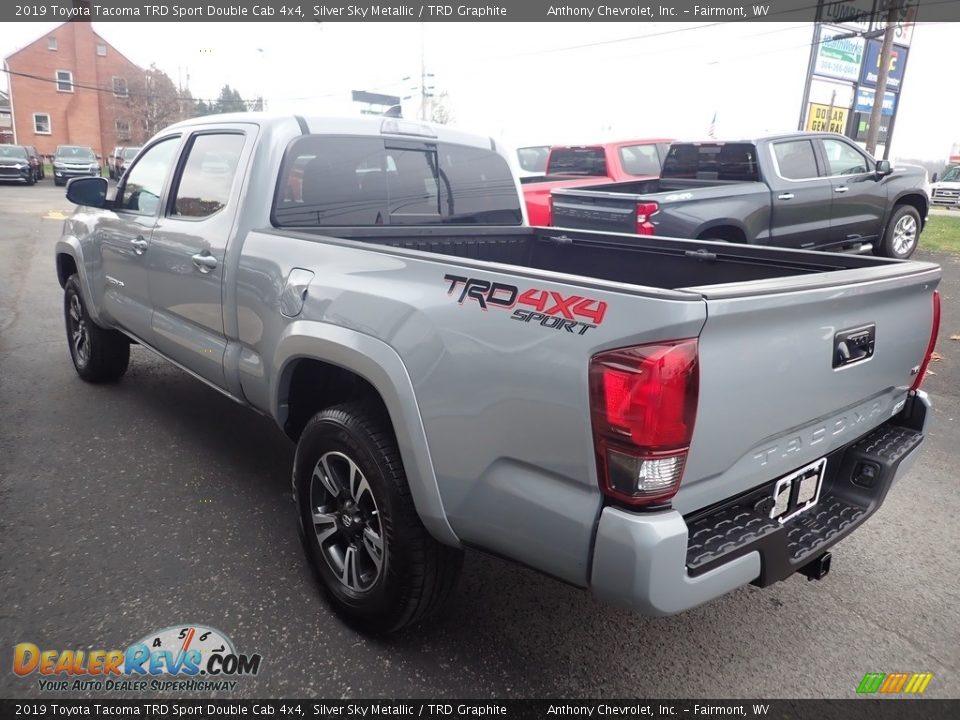 2019 Toyota Tacoma TRD Sport Double Cab 4x4 Silver Sky Metallic / TRD Graphite Photo #6