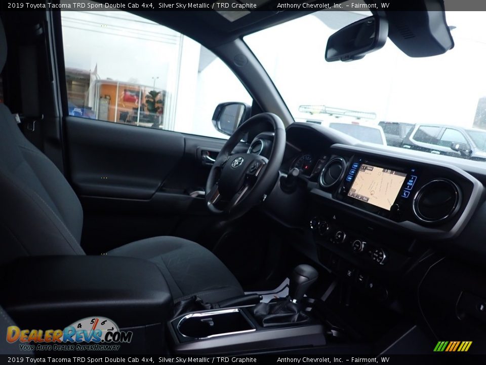 2019 Toyota Tacoma TRD Sport Double Cab 4x4 Silver Sky Metallic / TRD Graphite Photo #10