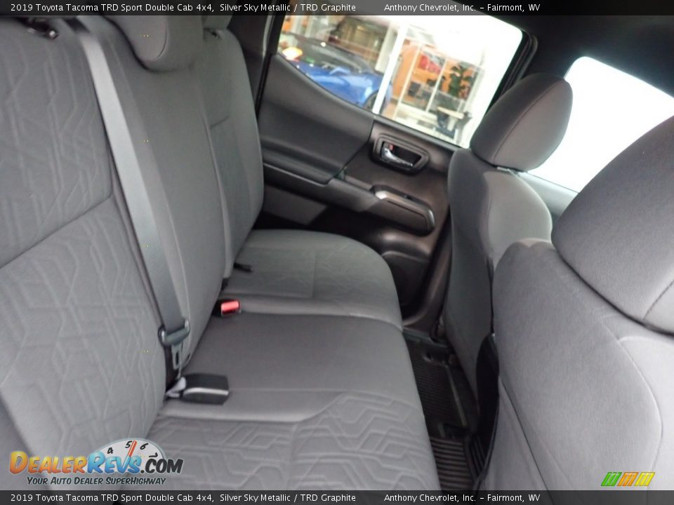 2019 Toyota Tacoma TRD Sport Double Cab 4x4 Silver Sky Metallic / TRD Graphite Photo #11