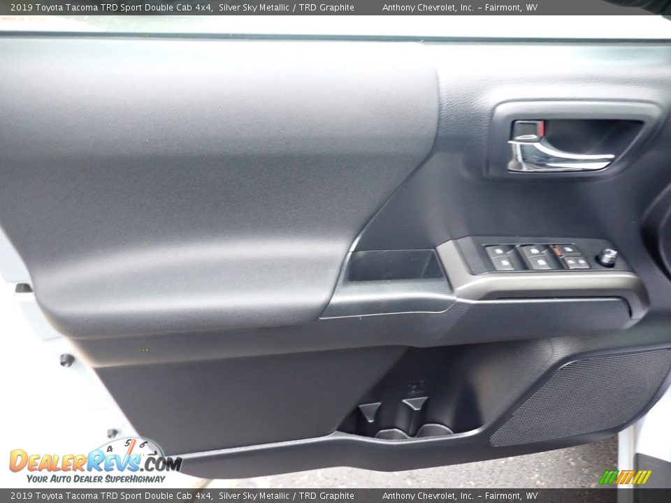 2019 Toyota Tacoma TRD Sport Double Cab 4x4 Silver Sky Metallic / TRD Graphite Photo #14