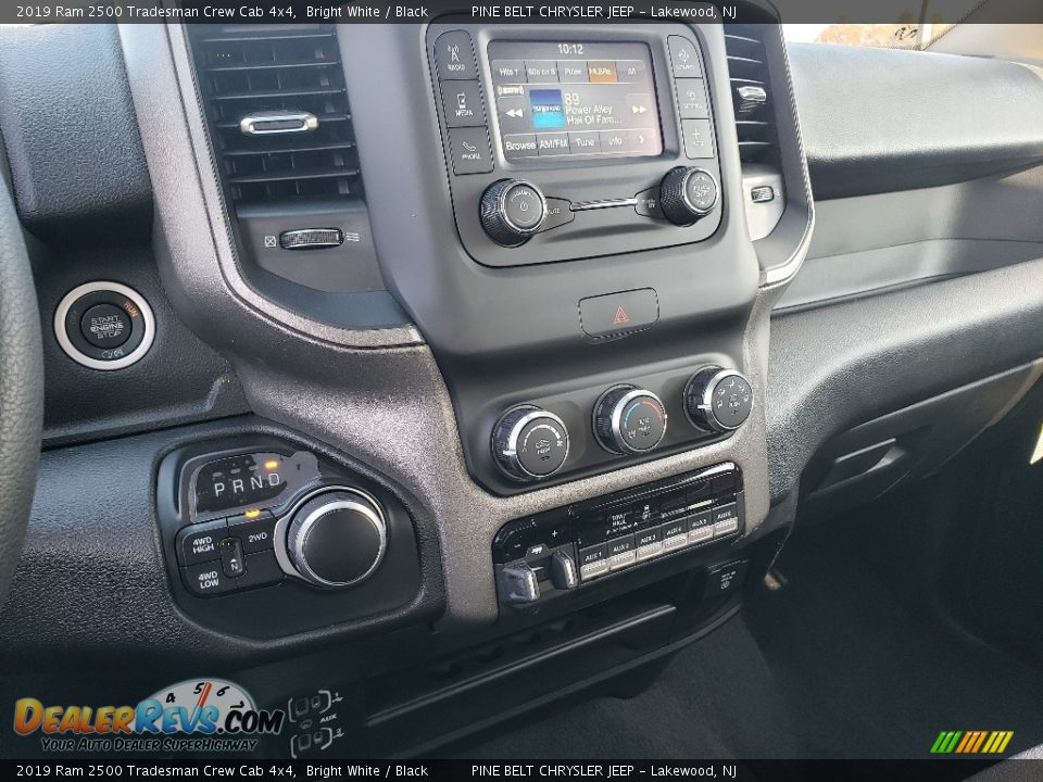 2019 Ram 2500 Tradesman Crew Cab 4x4 Bright White / Black Photo #10