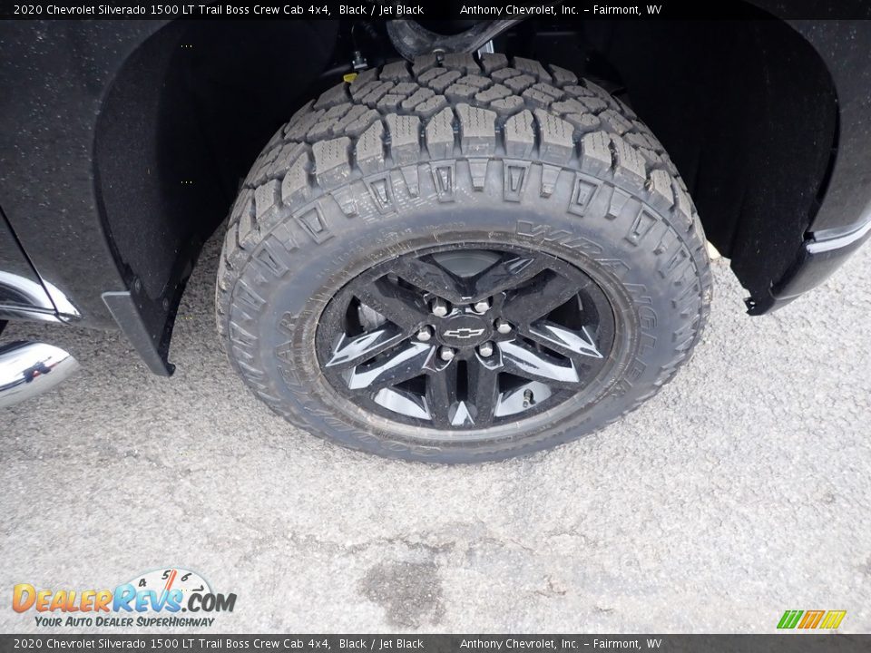 2020 Chevrolet Silverado 1500 LT Trail Boss Crew Cab 4x4 Black / Jet Black Photo #2