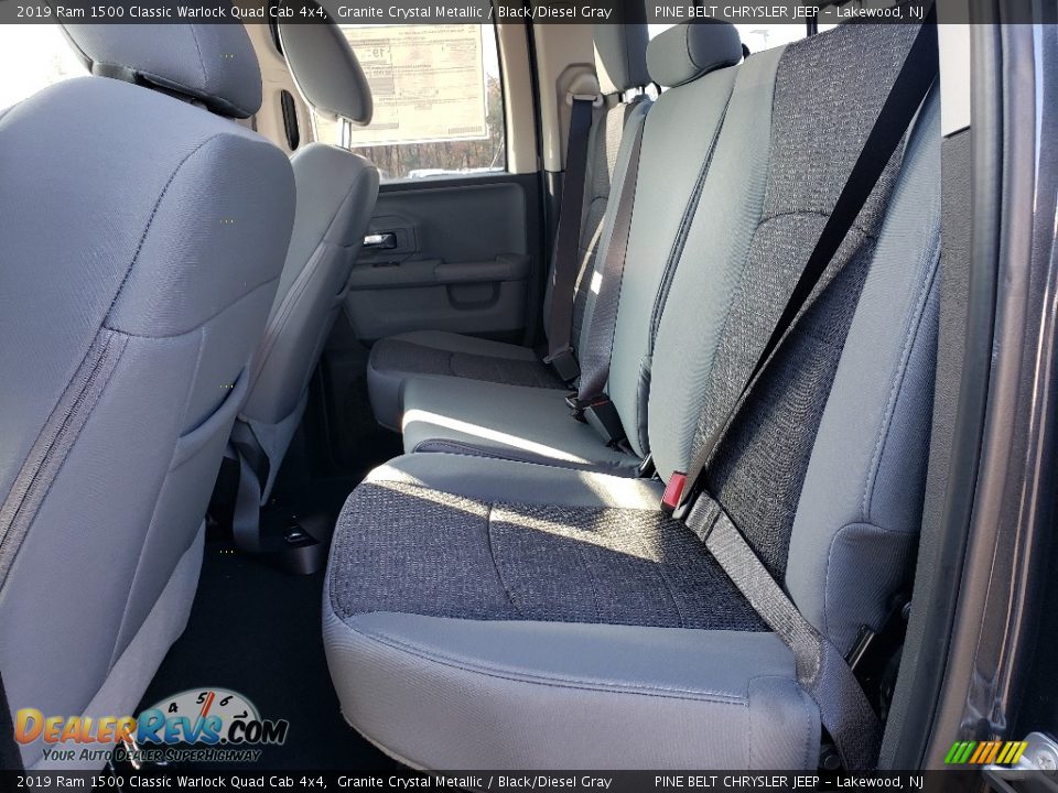 2019 Ram 1500 Classic Warlock Quad Cab 4x4 Granite Crystal Metallic / Black/Diesel Gray Photo #6