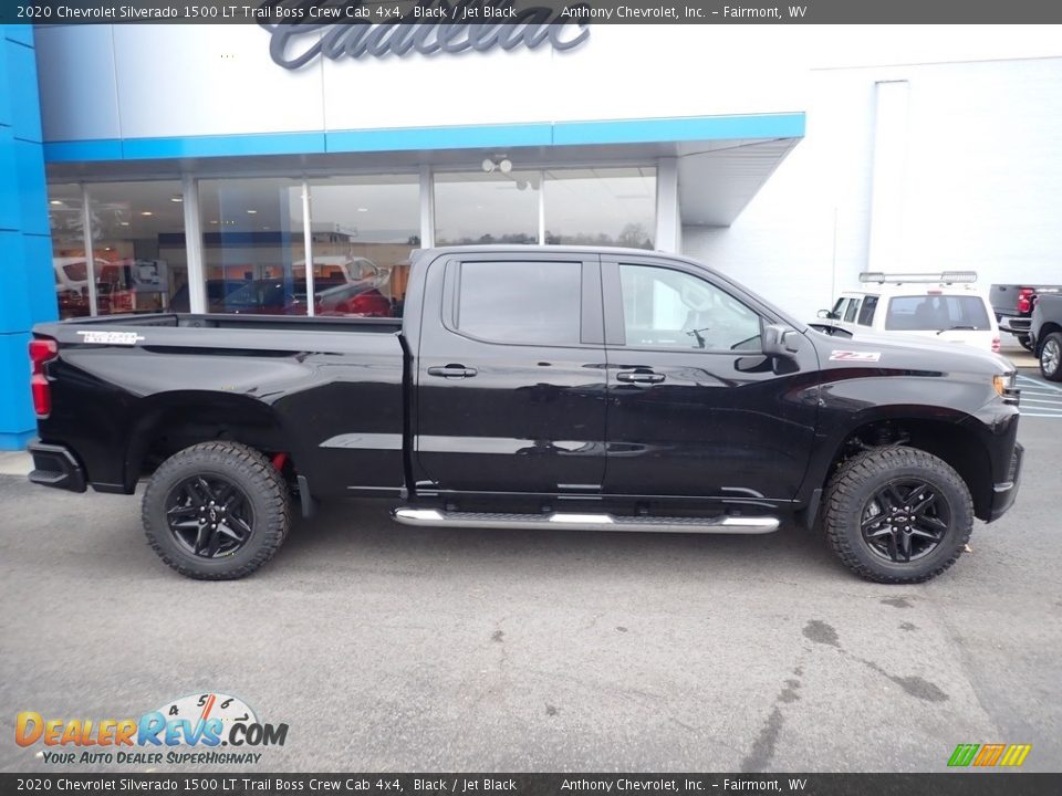 2020 Chevrolet Silverado 1500 LT Trail Boss Crew Cab 4x4 Black / Jet Black Photo #3