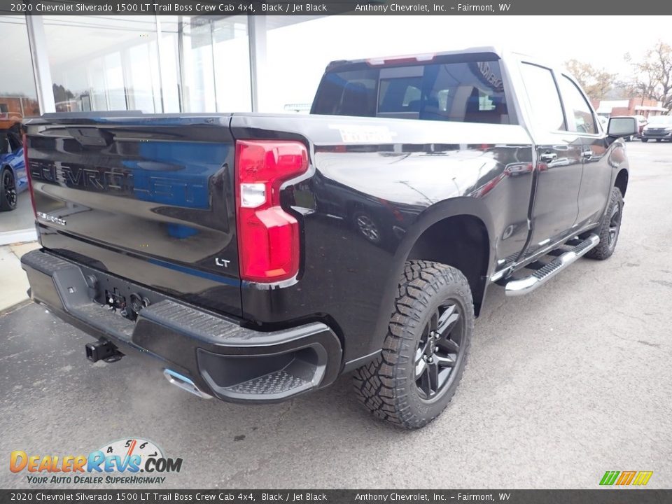 2020 Chevrolet Silverado 1500 LT Trail Boss Crew Cab 4x4 Black / Jet Black Photo #4
