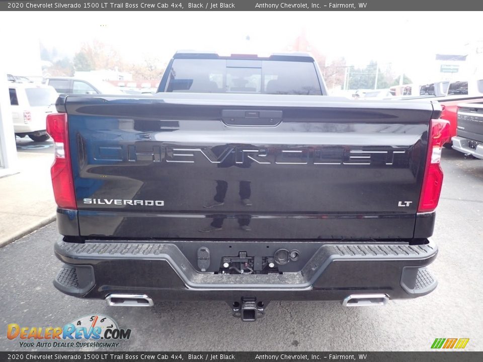2020 Chevrolet Silverado 1500 LT Trail Boss Crew Cab 4x4 Black / Jet Black Photo #5