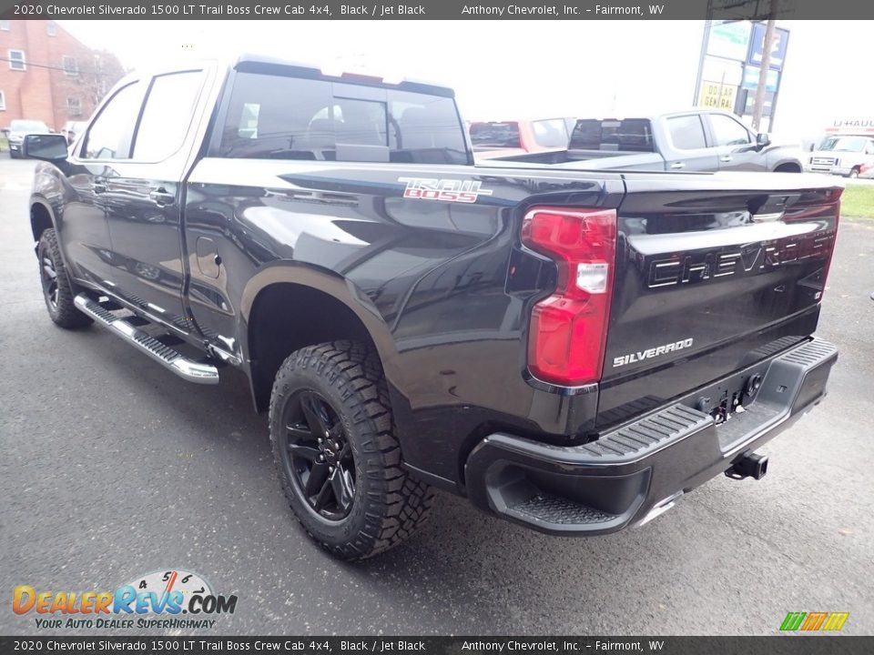 2020 Chevrolet Silverado 1500 LT Trail Boss Crew Cab 4x4 Black / Jet Black Photo #6
