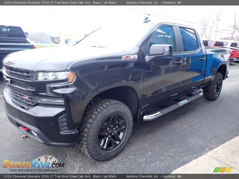 2020 Chevrolet Silverado 1500 LT Trail Boss Crew Cab 4x4 Black / Jet Black Photo #7