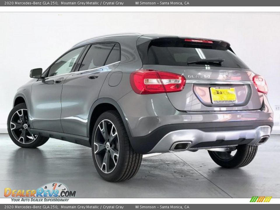 2020 Mercedes-Benz GLA 250 Mountain Grey Metallic / Crystal Gray Photo #2
