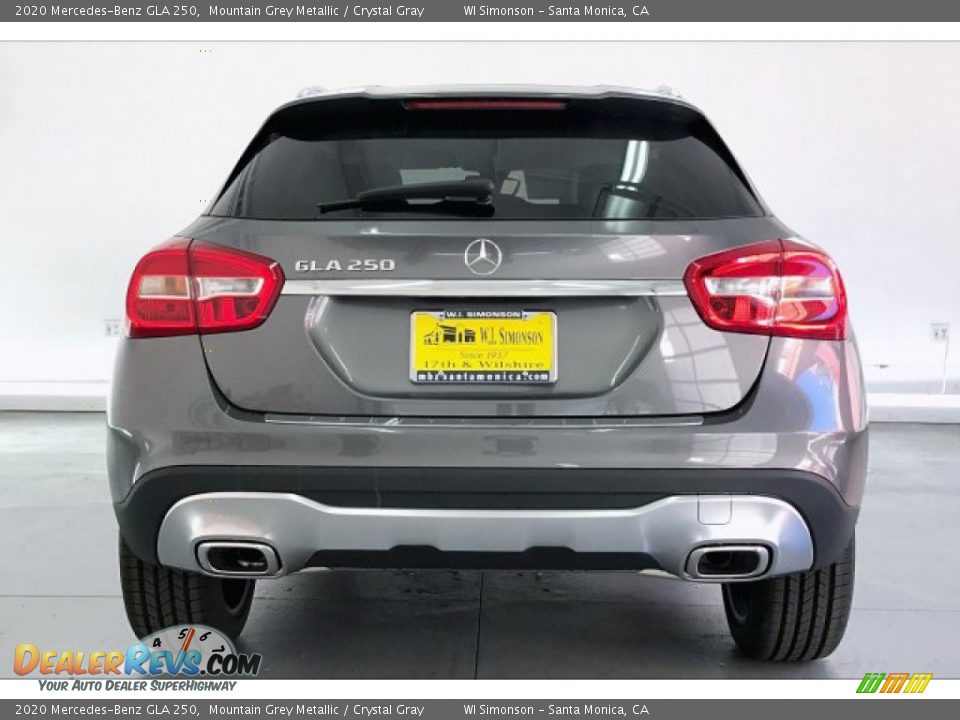 2020 Mercedes-Benz GLA 250 Mountain Grey Metallic / Crystal Gray Photo #3