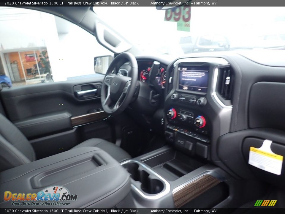 2020 Chevrolet Silverado 1500 LT Trail Boss Crew Cab 4x4 Black / Jet Black Photo #10
