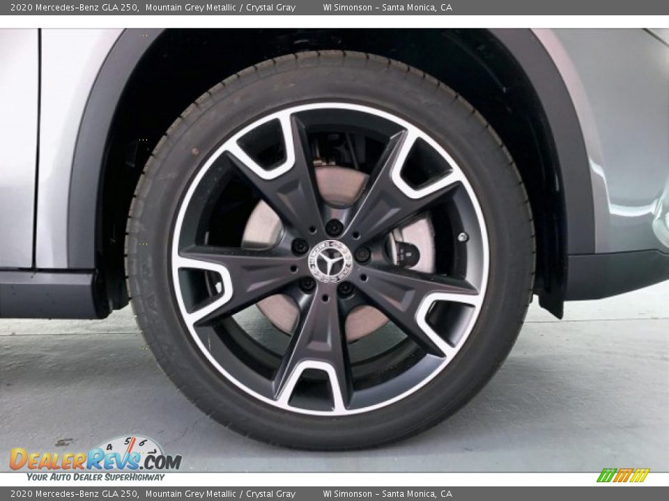 2020 Mercedes-Benz GLA 250 Mountain Grey Metallic / Crystal Gray Photo #9