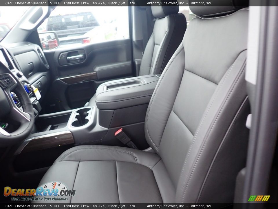 2020 Chevrolet Silverado 1500 LT Trail Boss Crew Cab 4x4 Black / Jet Black Photo #13