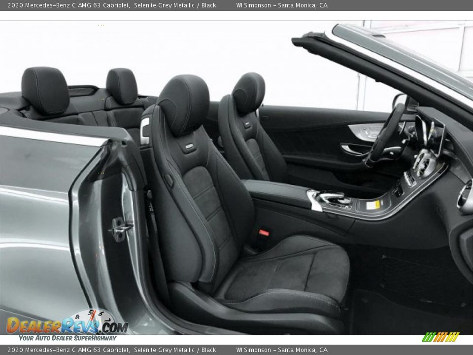 Black Interior - 2020 Mercedes-Benz C AMG 63 Cabriolet Photo #6