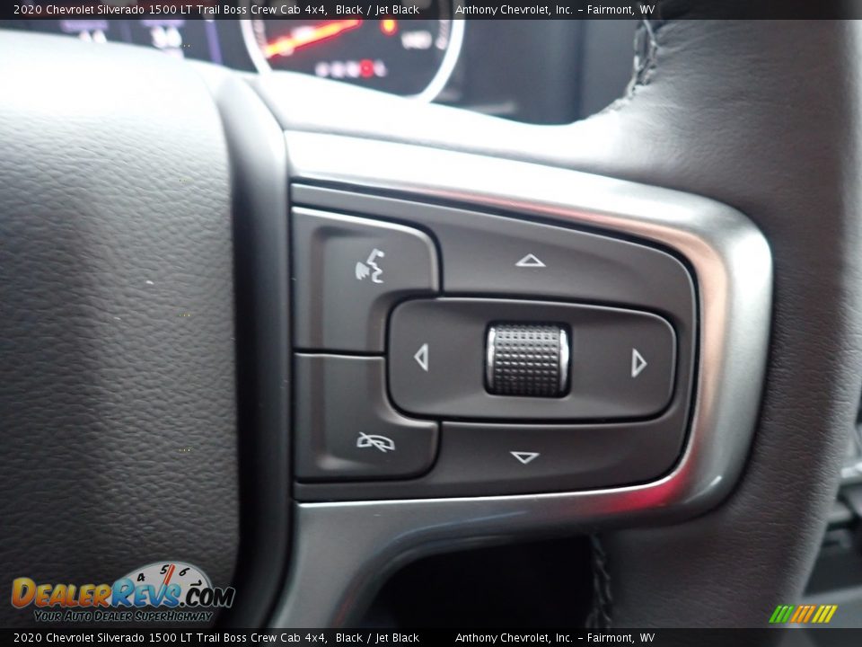 2020 Chevrolet Silverado 1500 LT Trail Boss Crew Cab 4x4 Black / Jet Black Photo #18