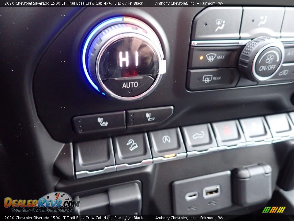 2020 Chevrolet Silverado 1500 LT Trail Boss Crew Cab 4x4 Black / Jet Black Photo #20