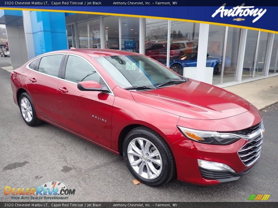 2020 Chevrolet Malibu LT Cajun Red Tintcoat / Jet Black Photo #1
