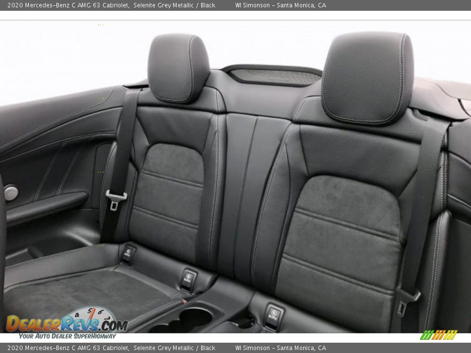 2020 Mercedes-Benz C AMG 63 Cabriolet Selenite Grey Metallic / Black Photo #15